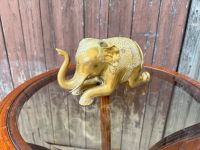 Alter patinierter Messing Elefant Hessen - Taunusstein Vorschau