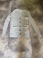 Hollister Damenstrickjacke Größe S in silbergrau Düsseldorf - Pempelfort Vorschau