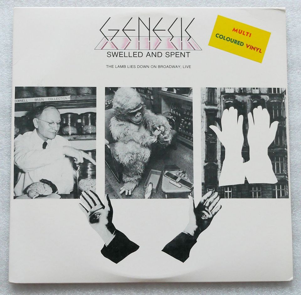 Genesis Swelled And Spent (Verzyl) 2LP splatterWax in Berlin