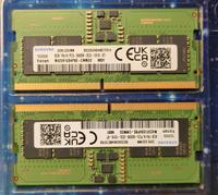 16Gb (2x 8GB) Laptop-RAM Samsung DDR5-5600 Schleswig-Holstein - Oststeinbek Vorschau