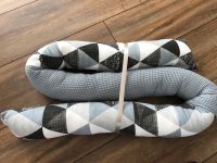 Neue handmade Bettschlange 2,20m extra dick“abstrakt schwarz-weiß Baden-Württemberg - Oberkirch Vorschau