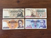 Alte 2000, 20000, 50000 und 100000 Zloty Geldscheine aus Polen Brandenburg - Zossen-Dabendorf Vorschau