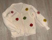 SHEIN Strickjacke M beige Blumen bunt wie ONlY Frühling Bayern - Amberg Vorschau
