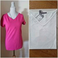 Laurél shirt magenta pink fuchsia und weiß neu Größe 38 40 Nordrhein-Westfalen - Krefeld Vorschau