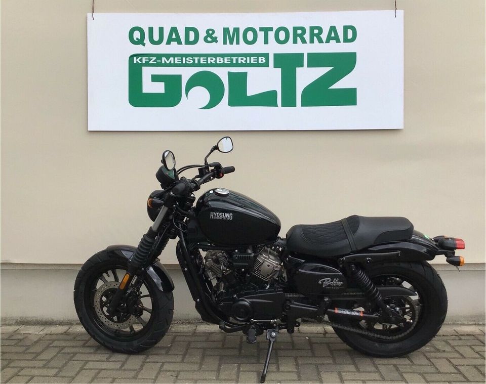 Hyosung GV 300i Bobber ABS Chopper sofort verfügbar in Eisleben