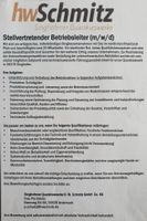 Stellvertretender Betriebsleiter / Betriebsleiter gesucht Rheinland-Pfalz - Singhofen Vorschau