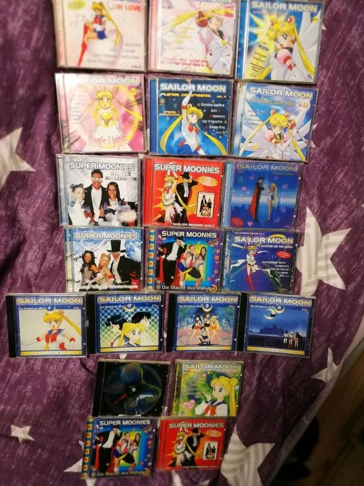 Sailor Moon Super Moonies Sammlung 20 Stück CD Hörspiel in Gemünden a. Main