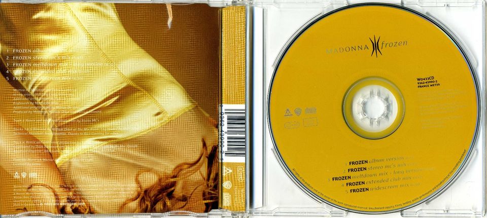 CD Madonna: "Frozen" 1998 Erstauflage MINT in Hamburg