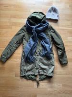 Parka Übergangsparka Adidas Neo grün Khaki 34 XS Bayern - Mühldorf a.Inn Vorschau