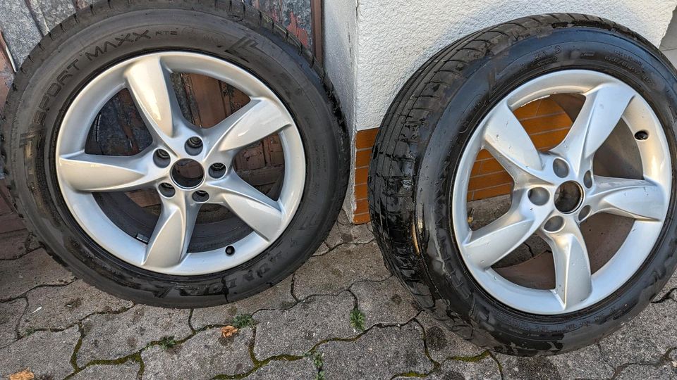 Audi 17 Zoll Original Felgen mit Sommerreifen in Bindlach