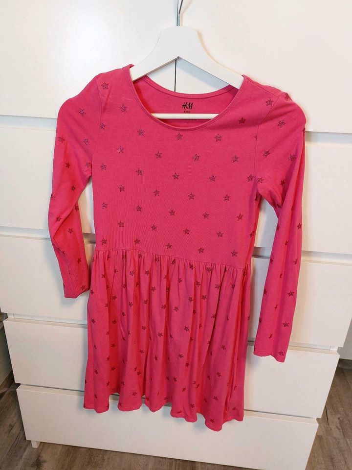 ♡ schickes H&M Kleid ♡ 134 140 ♡ pink ♡ Mädchen ♡ in Artern/Unstrut