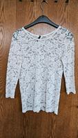 AMISU Damen Shirt 3/4 Ärmel mit Spitze Hochzeit weiss Gr. 36 TOP Rheinland-Pfalz - Heidesheim Vorschau