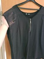 Bon prix t Shirt t Shirt schwarz Spitze bluse Reißverschluss 48 5 Baden-Württemberg - Hechingen Vorschau