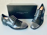 PHILIPP PLEIN Rockstar Spikes & Stars Doppel-Monk Loafers Gr. 42 Berlin - Steglitz Vorschau