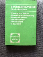 DDR Partei Studienbuch 1980/81 SED Studienhinweise Lehrbuch 4Stj. Sachsen-Anhalt - Salzwedel Vorschau