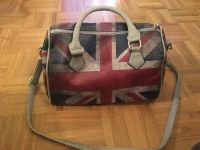 Tasche Union Jack Vintage, rot blau grau, groß - Top Zustand Hessen - Ebersburg Vorschau