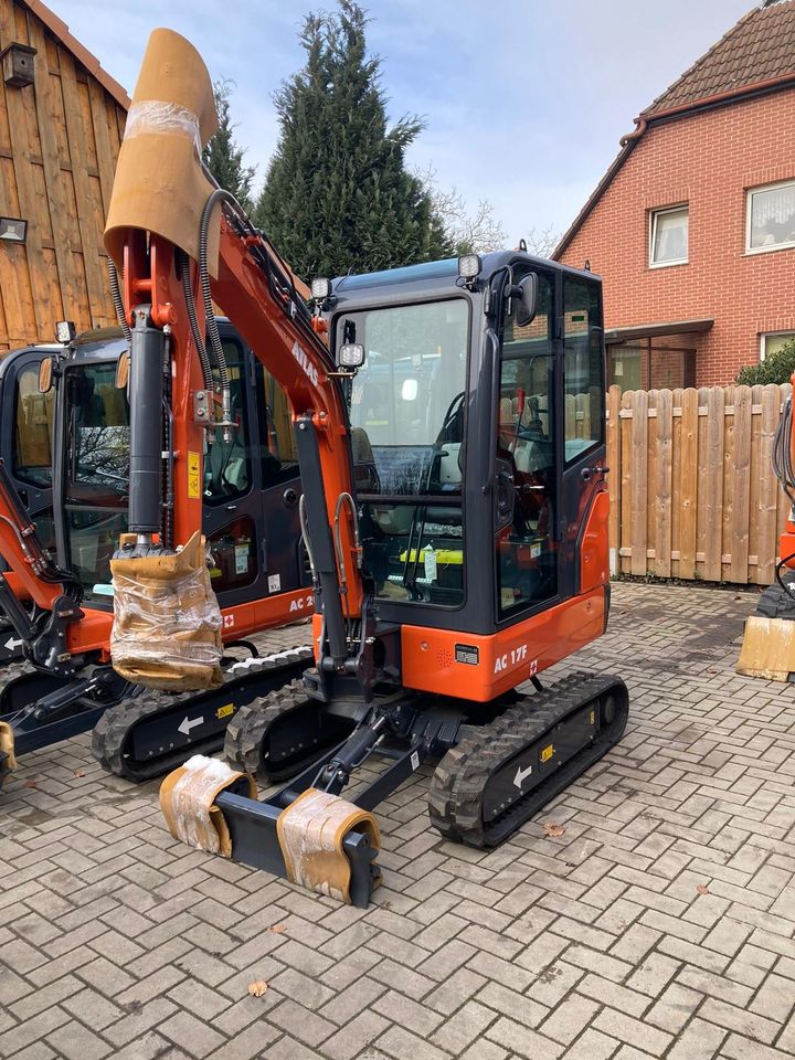 Neu Minibagger ATLAS 17F Neu Yanmar 3TNV80f in Heemsen