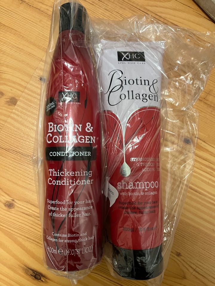 Shampoo + Conditioner mit Biotin & Kollagen in Berlin