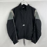 90s Nike Halfzip Windbreaker Schwarz Grau (S) Bayern - Lochhausen Vorschau