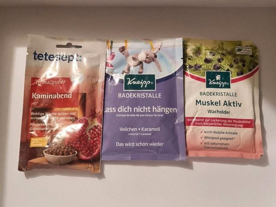 Badesalze Kneipp und Tetesept in Dinslaken