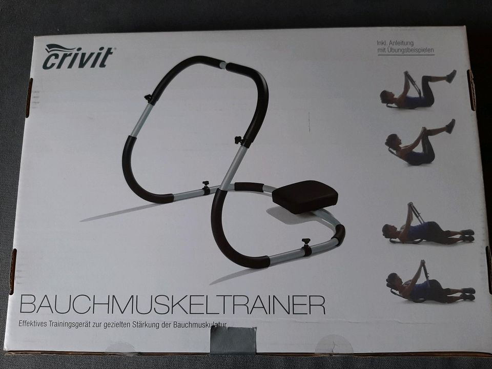 ist in Kleinanzeigen m eBay | CRIVIT Bauchmuskeltrainer Bornheim Kleinanzeigen - Neuwertig jetzt Nordrhein-Westfalen Anleitung