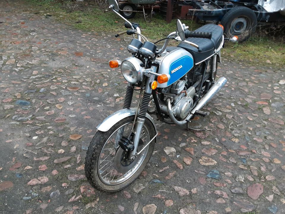 Honda CB 125 K ca. 1976 in Wernigerode