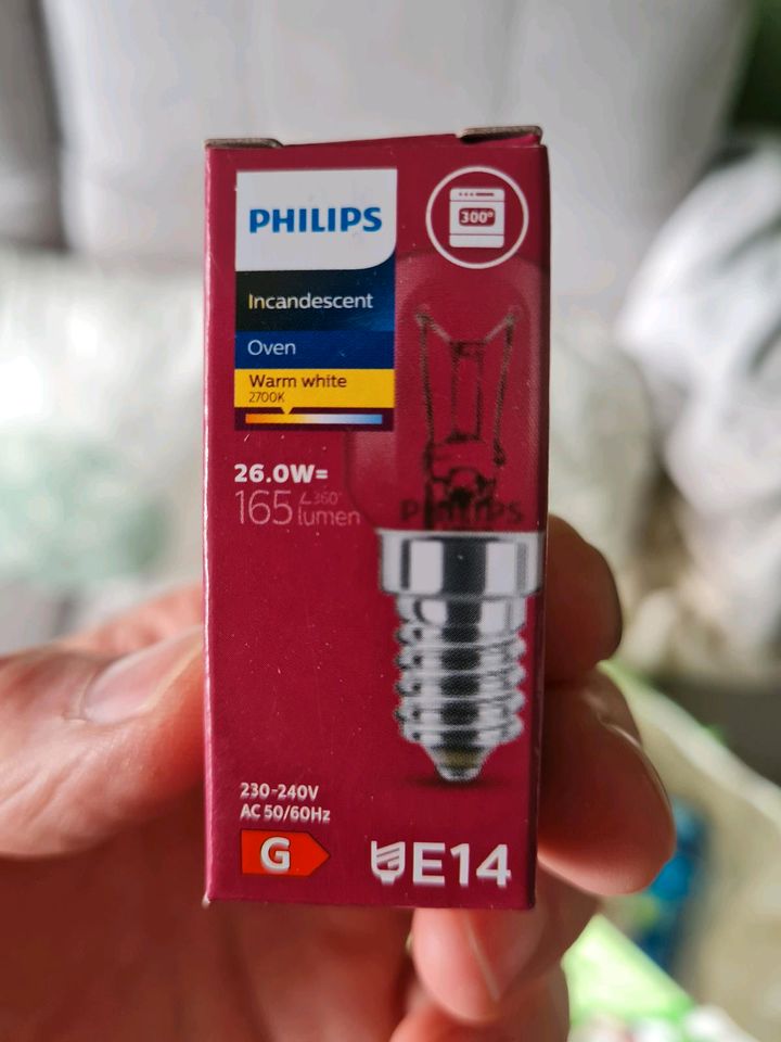 Phillips Backofenlampe E14 Neu OVP in Neuss