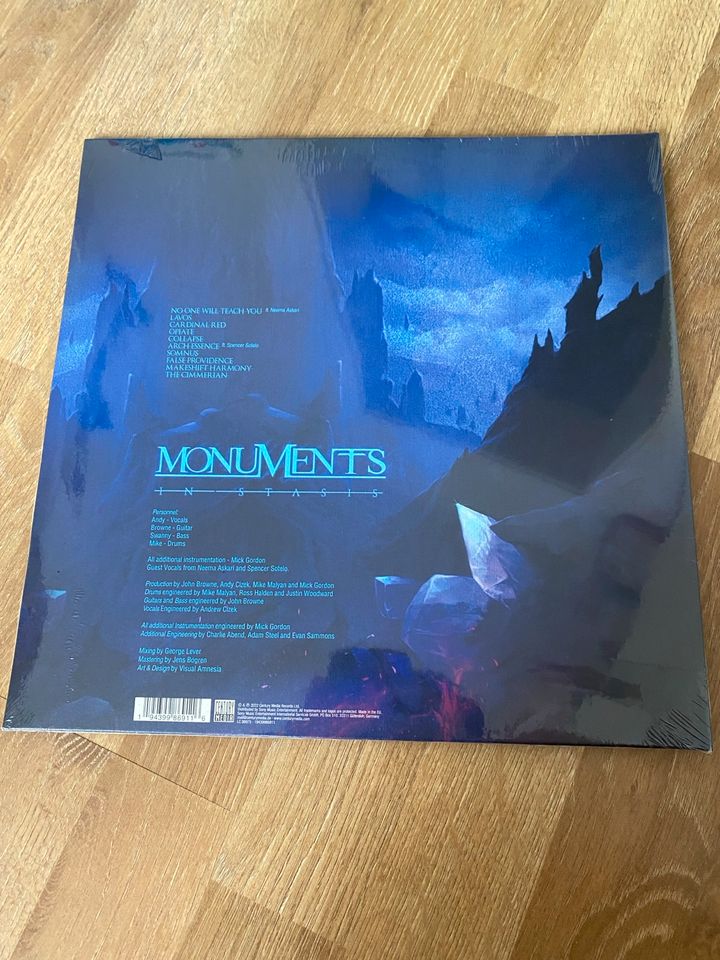 Monuments - In Stasis Vinyl LP + CD in Bremerhaven