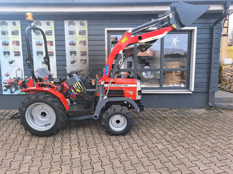 Fieldtrac 270d powerplus,inkl.Frontlader,Kleintraktor,Mitsubishi in