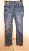 Jeans Röhre Biker Used Look 34/36 158 Baden-Württemberg - Karlsruhe Vorschau