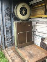 Waage Industrie Waage 300kg  Material Waage Rapido DDR VEB Thüringen - Königsee Vorschau