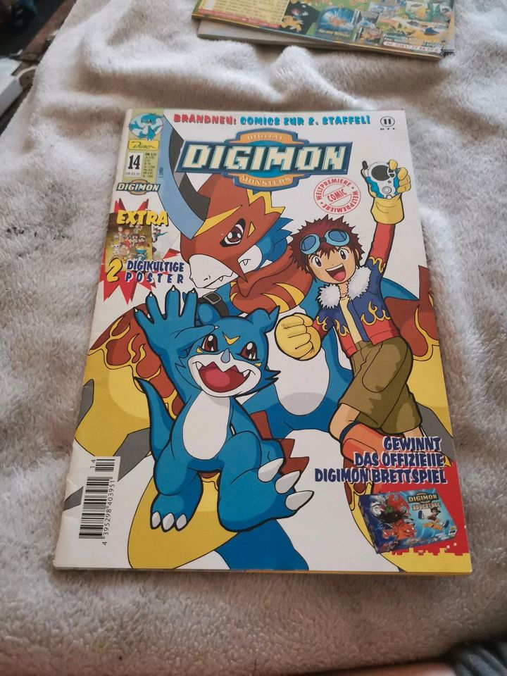 Digimon hefte ohne Poster pro Stück 3€ (12,14,17) in Pinneberg