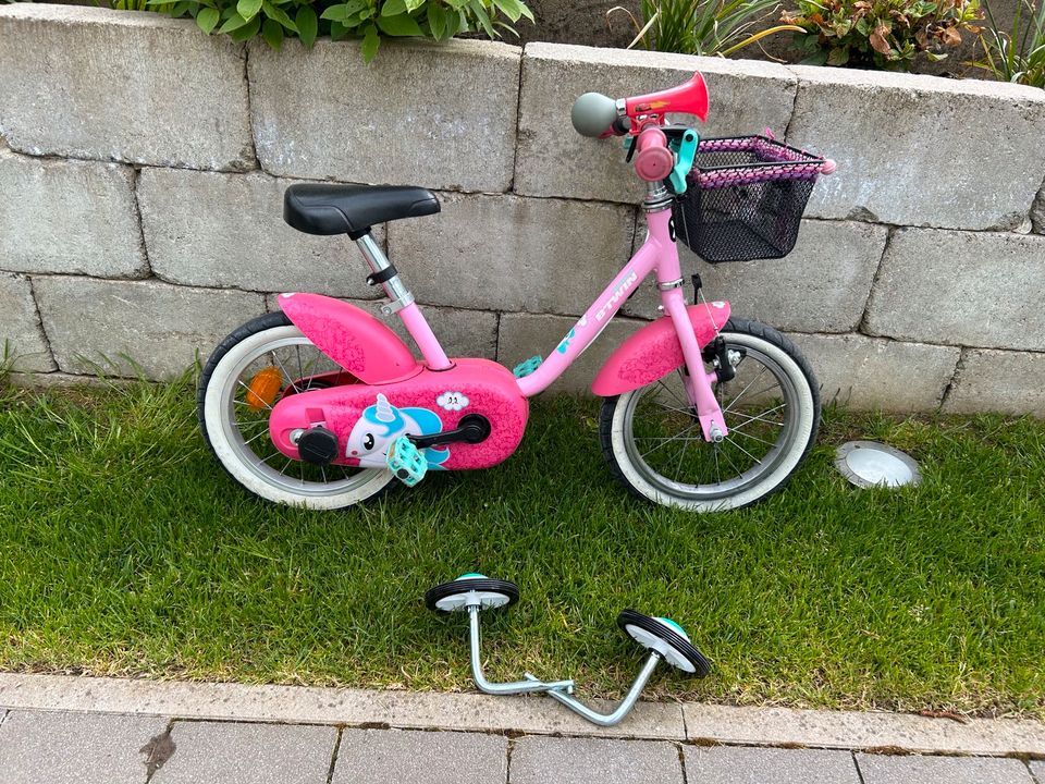 Mädchen Fahrrad 14“ Zoll Einhorn in Arnsberg