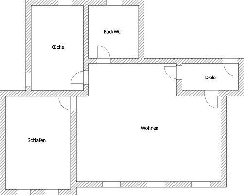 Tolle 2-R.-DG-Wohnung mit Laminat....Bad mit Fenster....Stellplatz in Chemnitz