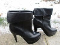 Plateau Leder Highheels Anklebooties/ Stiefeletten Bayern - Gersthofen Vorschau