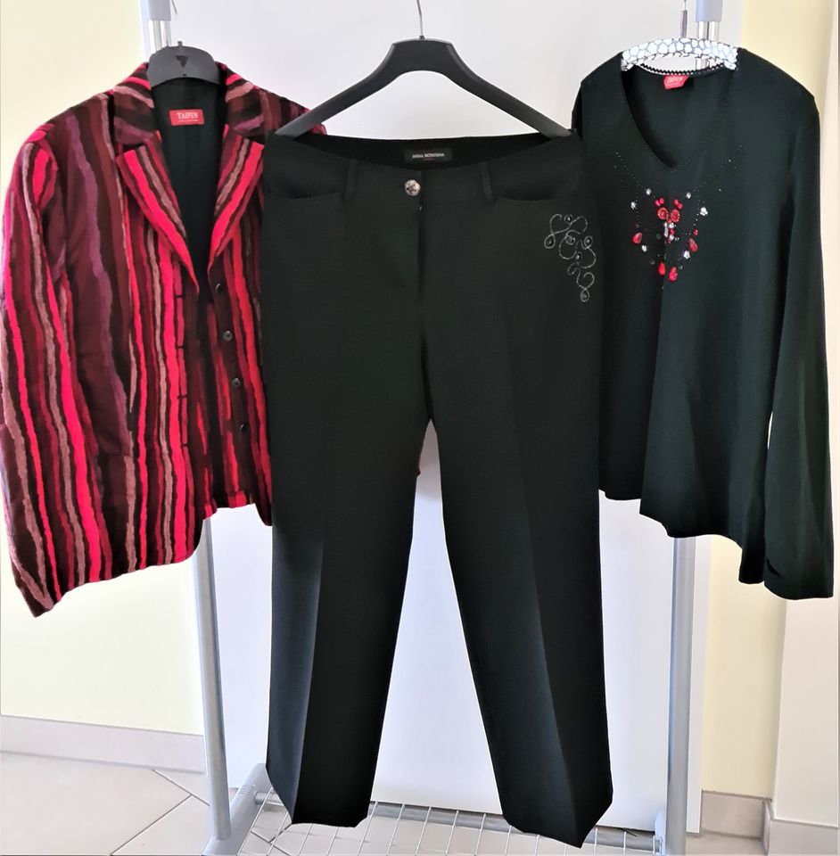 Eleg. Blazer-Shirt "Taifun"/Damenhose"Anna Montana (Gr. 44) in Quedlinburg