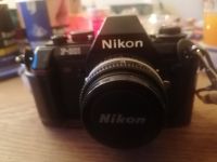 Spiegelreflexkamera Nikon F-301, mit Schutztasche und Trageriemen Hamburg-Nord - Hamburg Langenhorn Vorschau