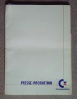 AMIGA Commodore Pressemappe anläßlich der Kölner AMIGA Messe 1993 Köln - Rodenkirchen Vorschau