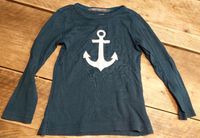 H&M Anker Langarmshirt 98/104 maritim dunkelblau Schleswig-Holstein - Altenholz Vorschau