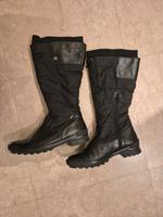Damen Stiefel Gr 6 1/2 schwarz Bayern - Zirndorf Vorschau
