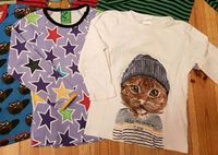 2x Shirt Langarmshirt VILLERVALLA lila Sterne  ZARA  Katze  Gr 86 Leipzig - Burghausen-Rückmarsdorf Vorschau