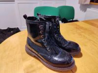 Tom Tailor halbhohe Schuhe schwarz Lack glänzend Größe 34 Nordfriesland - Rantrum Vorschau