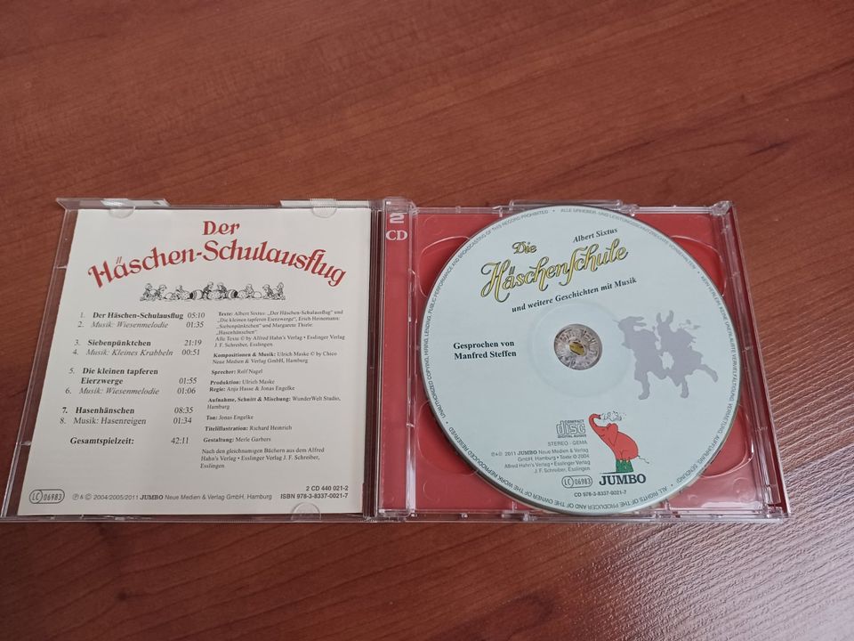 Die Häschenschule | 2 CDs | & weitere Geschichten mit Musik in Friedberg