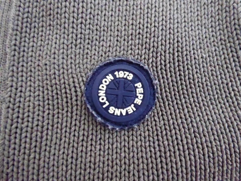 PEPE JEANS Strickjacke Gr. XL khaki Cardigan 100% Baumwolle in Hainburg