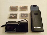Sanyo 2 Speed Diktiergerät mit 4 Micro Cassetten und Tasche Nordrhein-Westfalen - Sundern (Sauerland) Vorschau