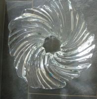 alte Glasschale geschwungen Deko Glas wie neu Bayern - Steinach b. Straubing Vorschau