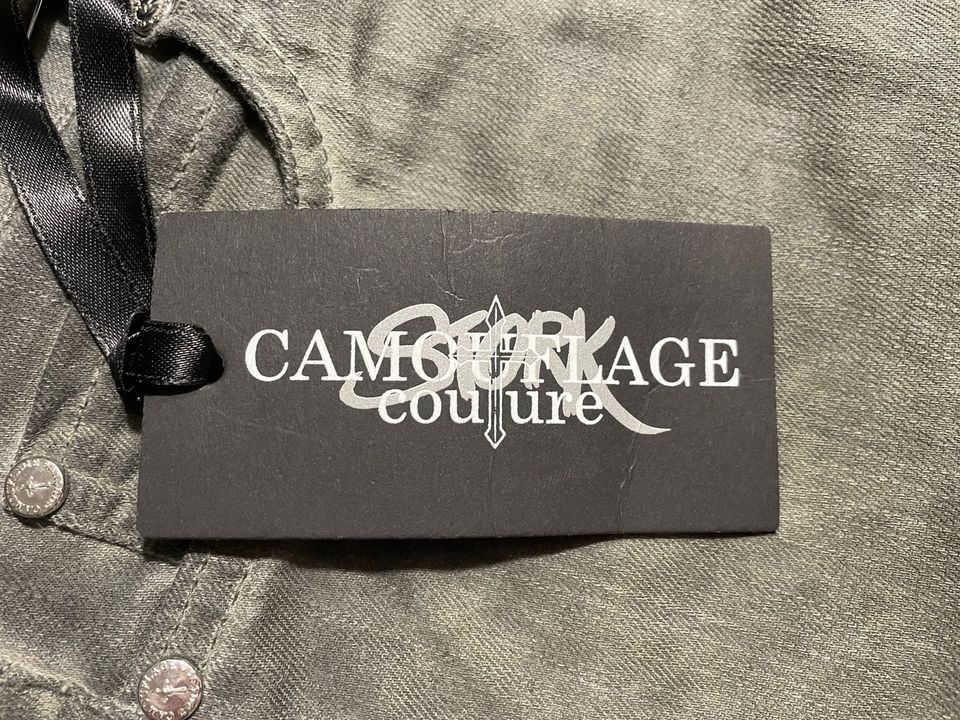 Jeans Camouflage couture Größe 26 Bikerhose NEU! in Herborn