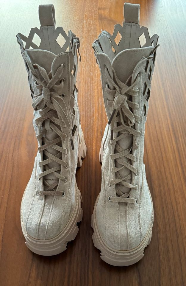 Ideal Shoes Boots Beige Gr. 38 in Köln