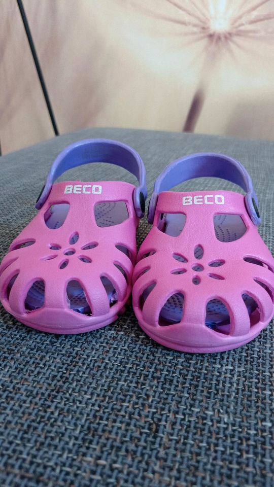 Neue BECO gr.25  16cm Bade Wasser Strand Sandalen wie CROCS in Berlin