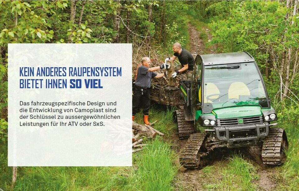 Schneeketten / Raupenkit für verschiedene ATV und UTV Modelle. in Bad Laer